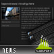 Scrolling News Reader Widget