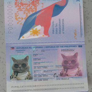 Philippines Passport Template