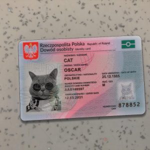 Poland Identity Card Template New